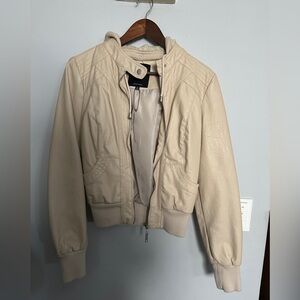 Therapy Cream Bomber Jacket